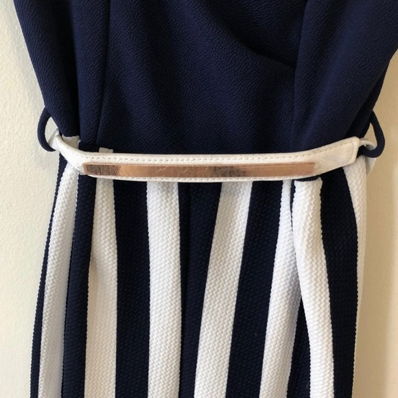 Blue & white jumpsuit - Picture 4 of 6